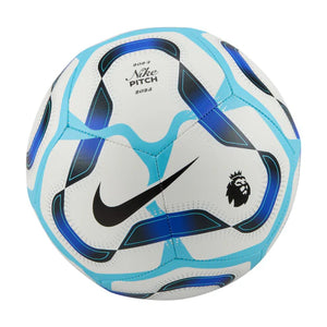 Nike EPL Pitch Football - White / Racer Blue / Lagoon Pulse / Black