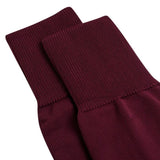 Adidas Milano Football Sock - Maroon / White