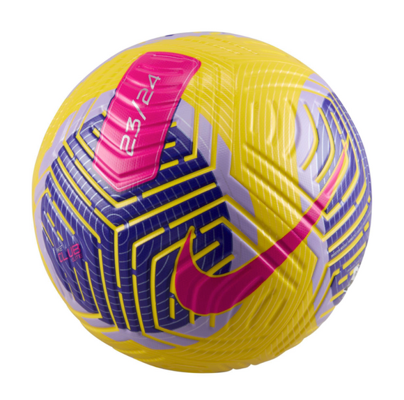 Nike Club Elite Football - Yellow / Purple / Magenta