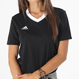 Adidas Entrada Jersey - Black / White - Womens