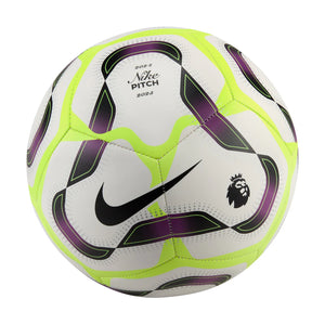 Nike EPL Pitch Team Football - White / Bold Berry / Volt / Black